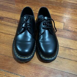 Dr. Martens 1461 Smooth Black Leather Oxford Shoes Men’s Sz 9 /Women’s Sz 10